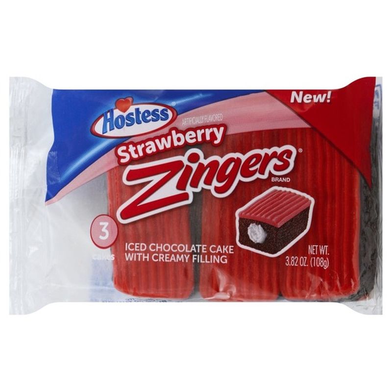 Hostess Zingers, Strawberry (3.82 each) Instacart