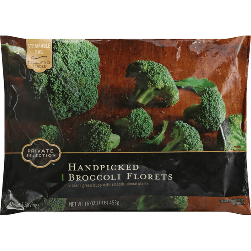 Private Selection Broccoli Florets, Handpicked (16 oz) Instacart