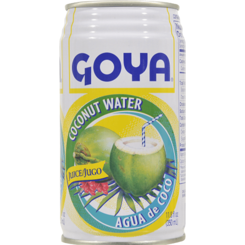 Goya Coconut Water With Pulp, Real Coconut Pieces (11.8 fl oz) from