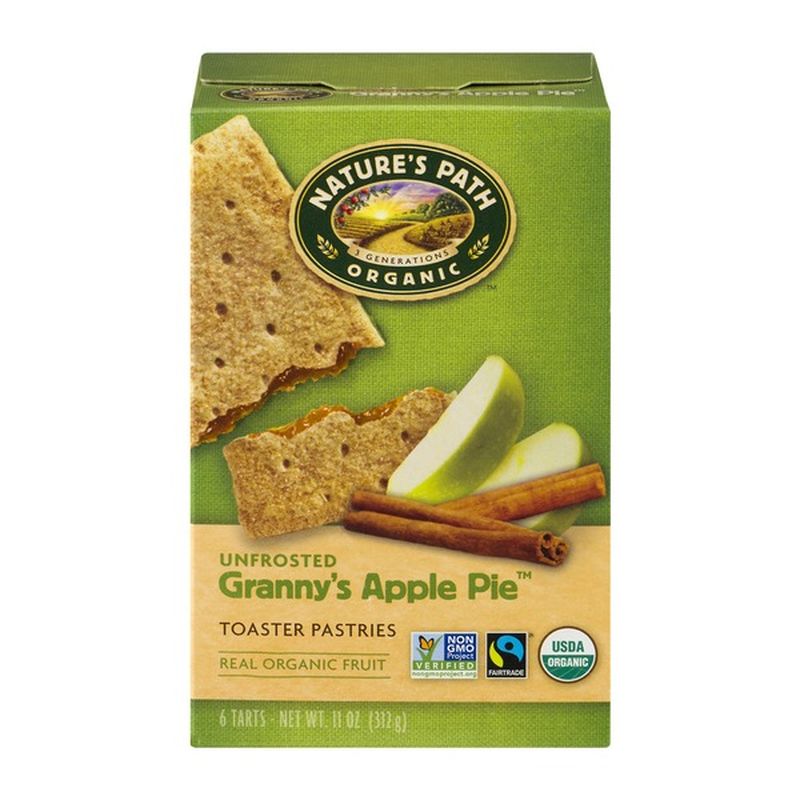 Nature's Path Unfrosted Apple Cinnamon Toaster Pastries (11 oz) Instacart