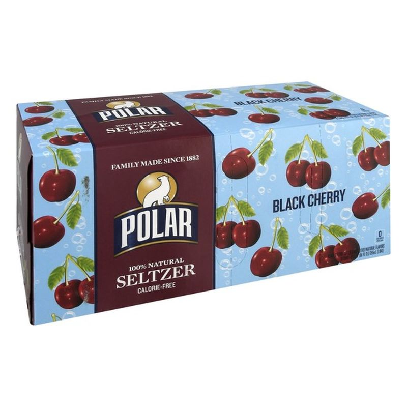 Polar Seltzer, Black Cherry (8 each) Instacart
