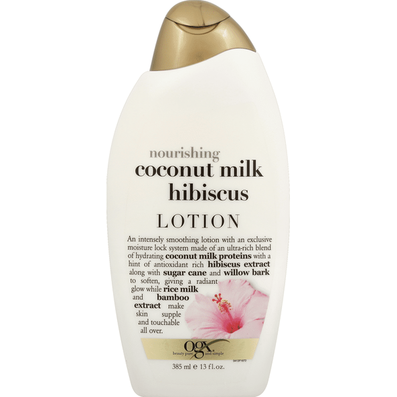 coconut hibiscus lotion