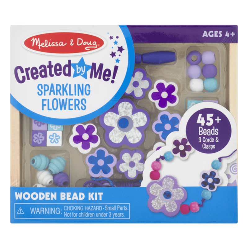 melissa and doug wooden bead kit