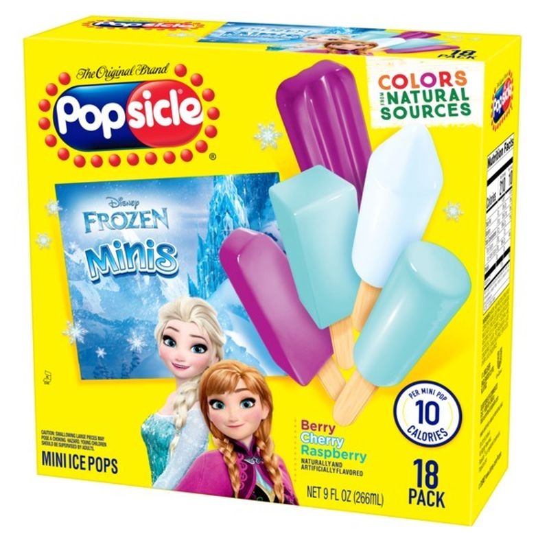Popsicle Ice Pops Disney Frozen Minis (2 fl oz) from Kroger Instacart