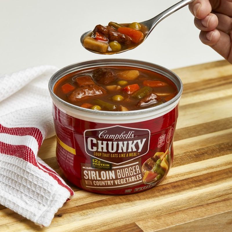 Campbell's® Sirloin Burger with Country Vegetables Soup (15.25 oz