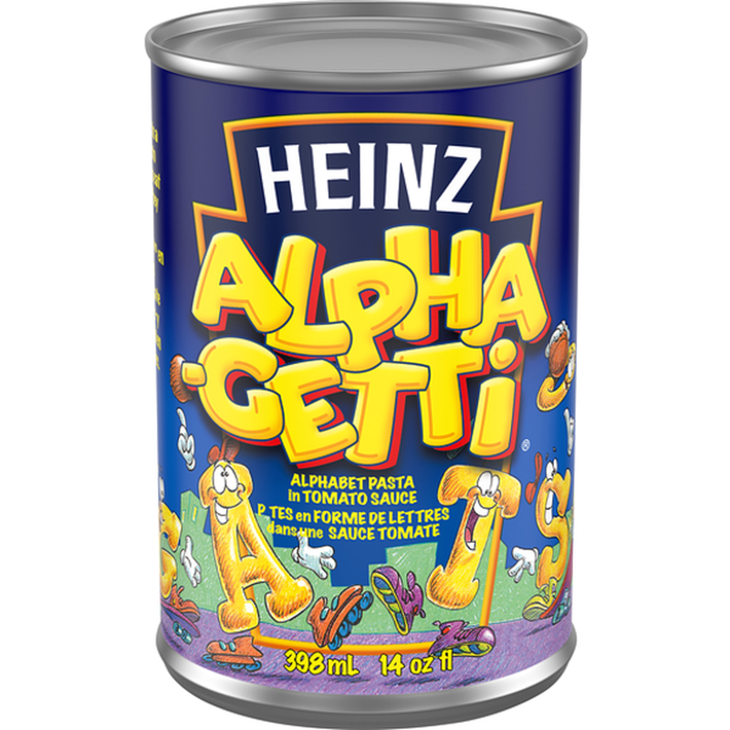 Alpha-getti Alphabet Pasta with Tomato Sauce