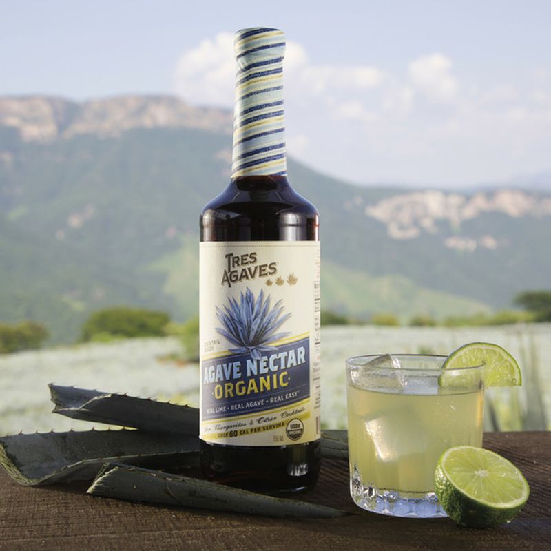 Tres Agaves Mixers Organic Agave Nectar Sweetener (750 ml) Delivery or