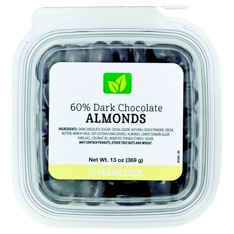 60% Dark Chocolate Almonds