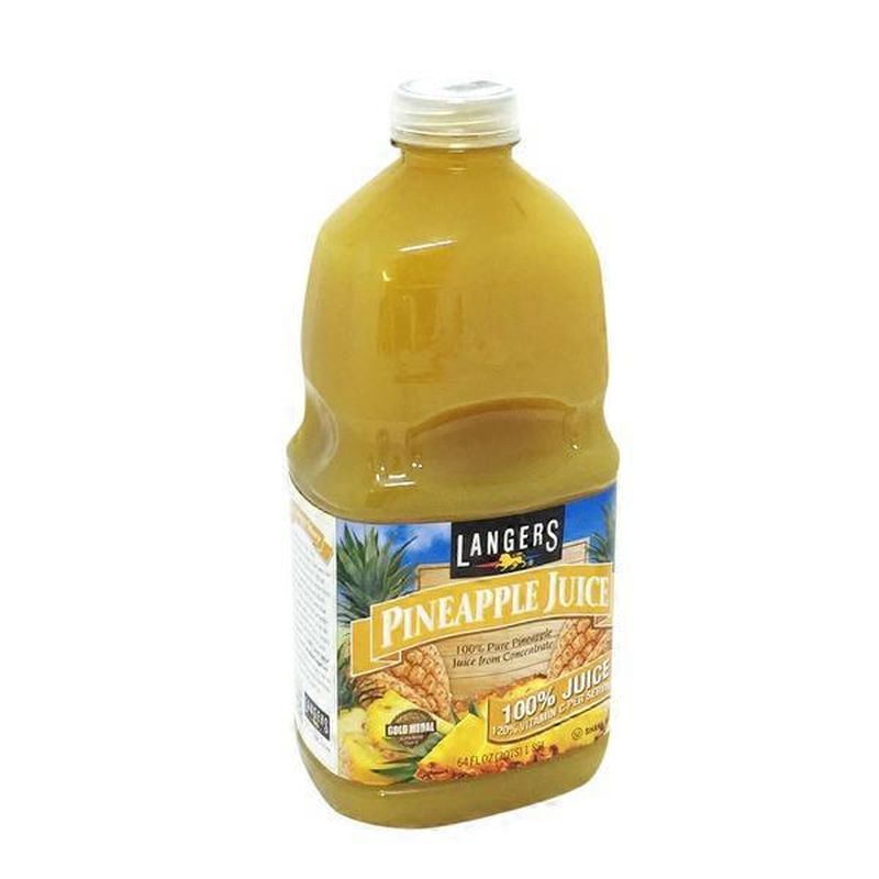 Langers Pineapple Juice (64 fl oz) Instacart