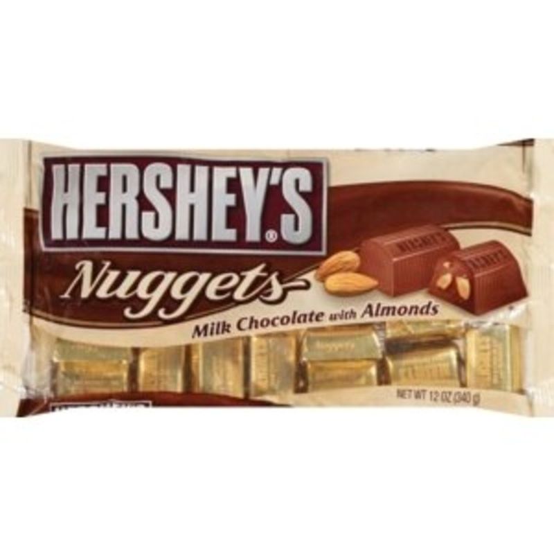 Hershey's Nuggets Milk Chocolate with Almonds Candy (12 oz) Instacart