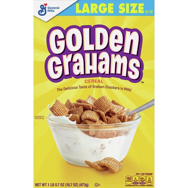 Golden Grahams Cereal, Large Size (16.7 oz) from Safeway - Instacart