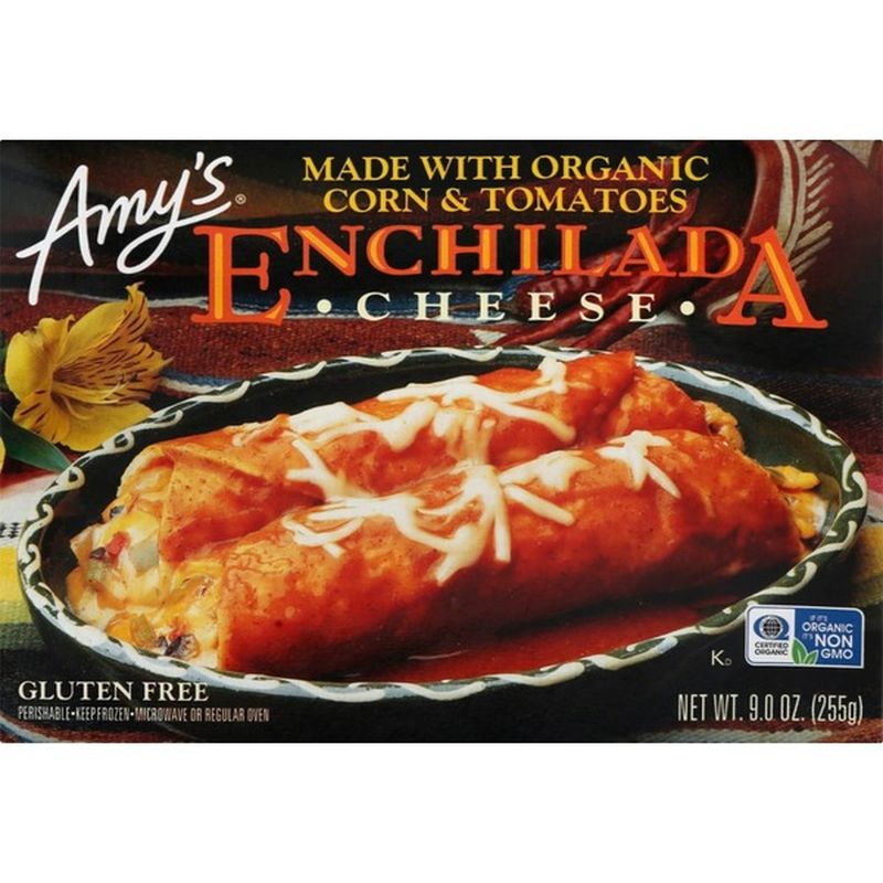 Amy's Amy’s Frozen Entrées, Cheese Enchilada, Gluten free, 9 oz. (9 oz