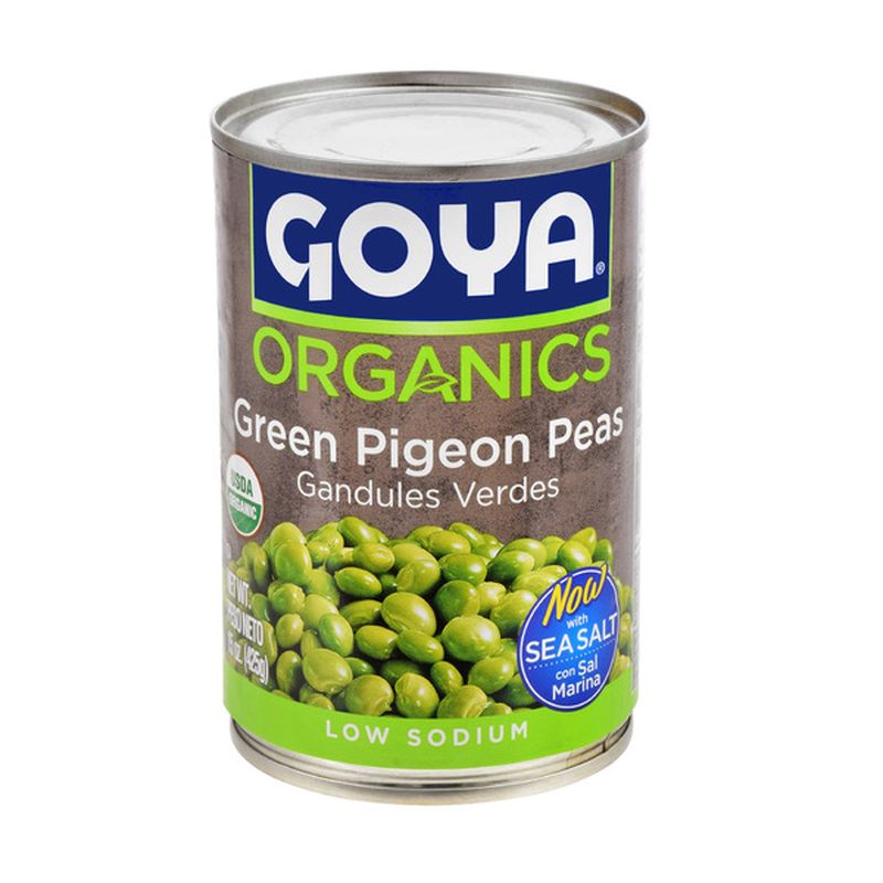 Goya Organic, Green Pigeon Peas (15 oz) Instacart
