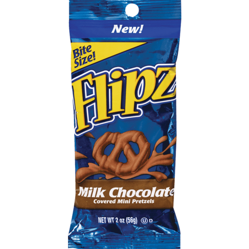 Flipz Milk Chocolate Covered Pretzels