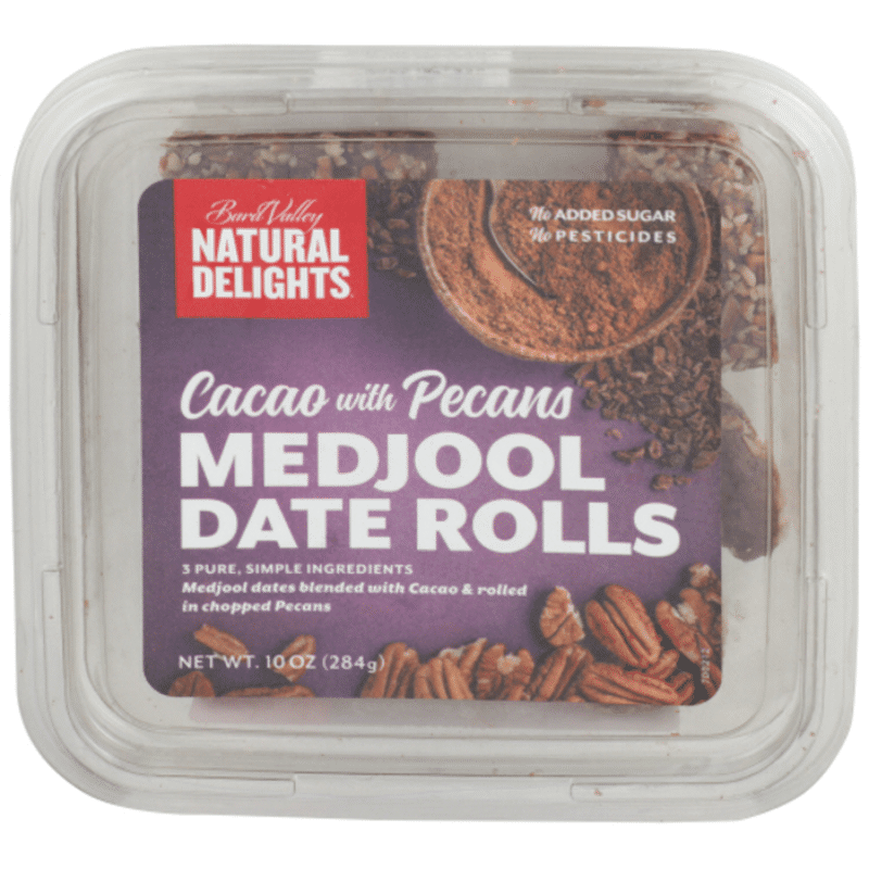 Bard Valley Cacao with Pecans Medjool Date Rolls (10 oz) from Sprouts