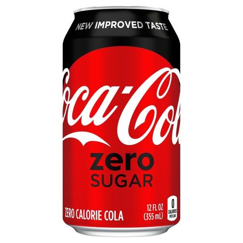 Coca Cola Zero Sugar Cola (12 fl oz) from GreenWise Market - Instacart