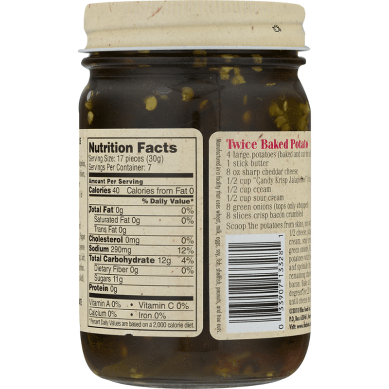 Texas Pepper Works Jalapenos CandyKrisp (12 oz) Delivery or Pickup