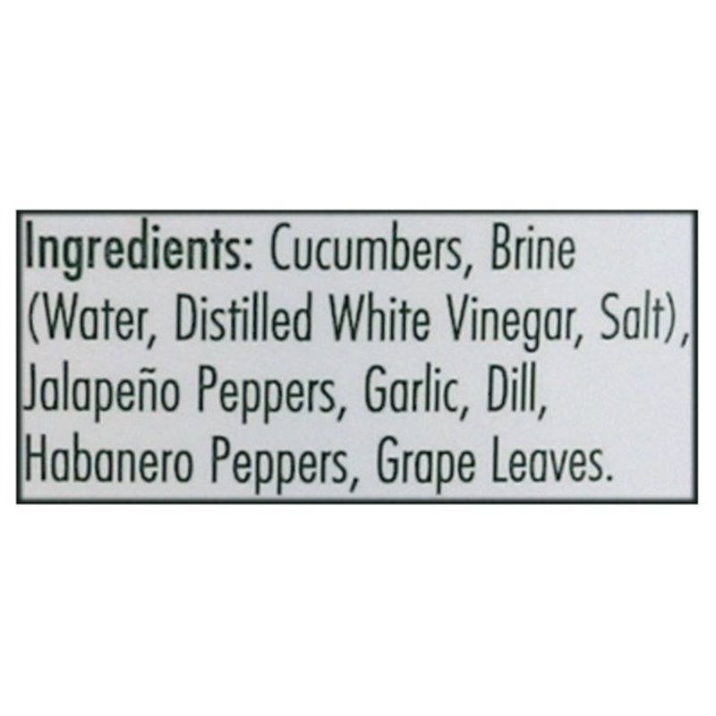 Grillo's Pickles Pickle Spears, Fresh, Classic Dill, Hot ...