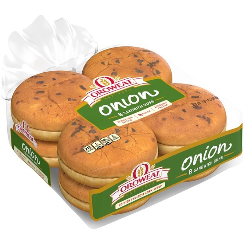 Brownberry/Arnold/Oroweat Onion Rolls (8 ct) Instacart