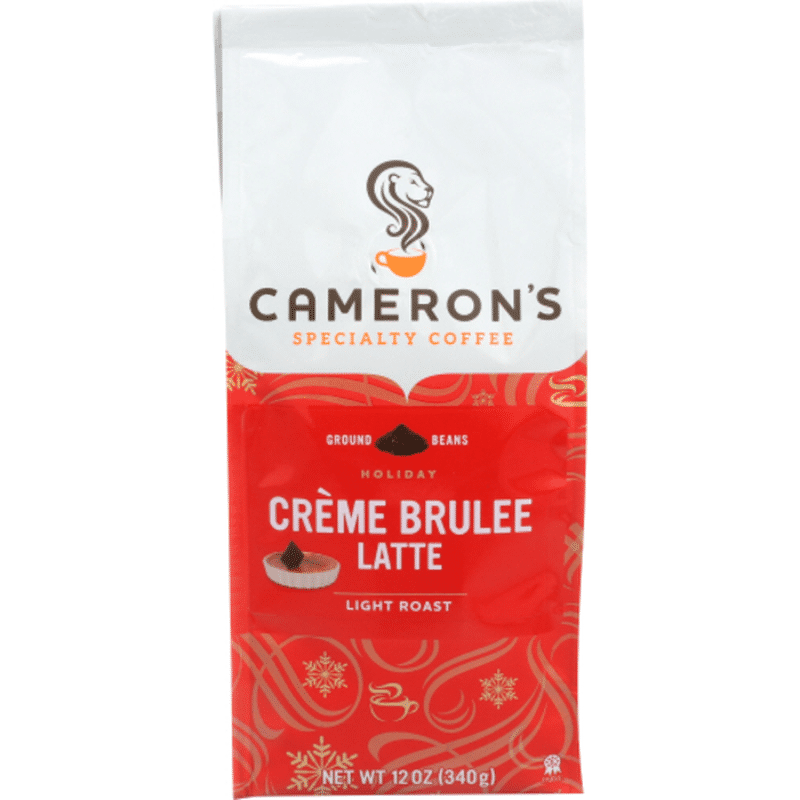 Cameron's Specialty Coffee Light Roast Creme Brulee Latte Toasted