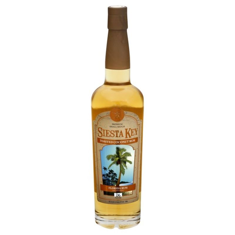 Siesta Key Rum, Toasted Coconut, Florida (750 ml) Instacart