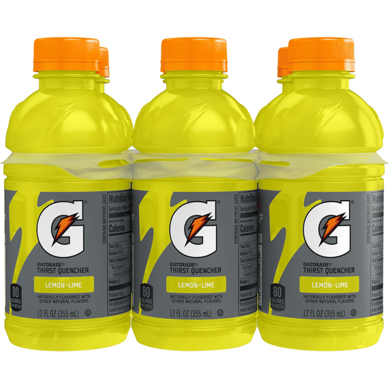 Gatorade Thirst Quencher Lemon Lime 12 Fl Oz From Lunardi’s Markets