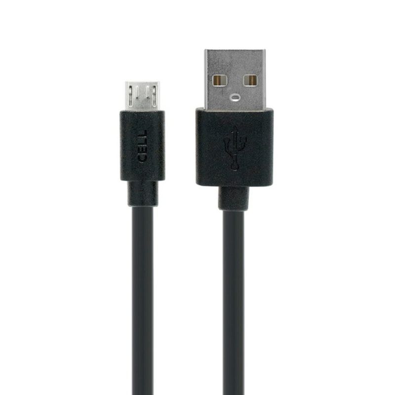 Cell Candy Black USB to Micro-USB Sync & Charge Cable