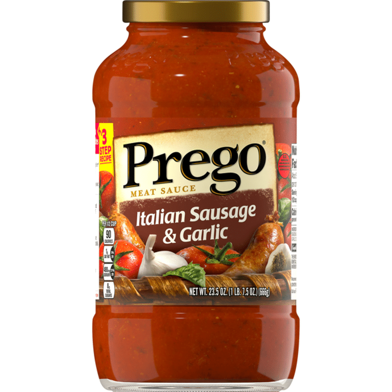 Prego® Italian Sausage & Garlic Meat Sauce (23.5 oz) from Safeway