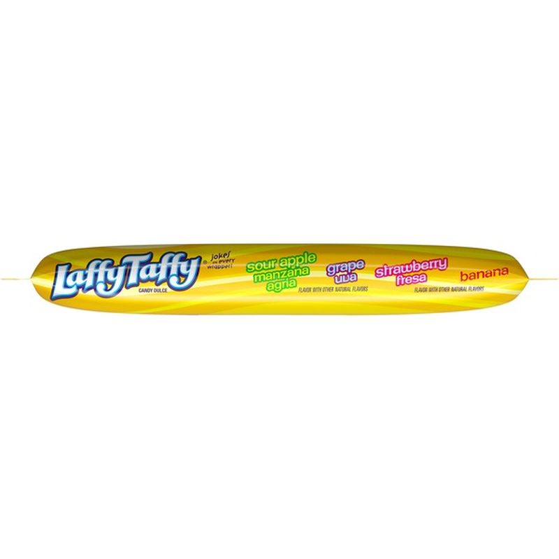 Laffy Taffy Strawberry/Banana/Grape/Sour Apple Sugar Candy (18.7 oz