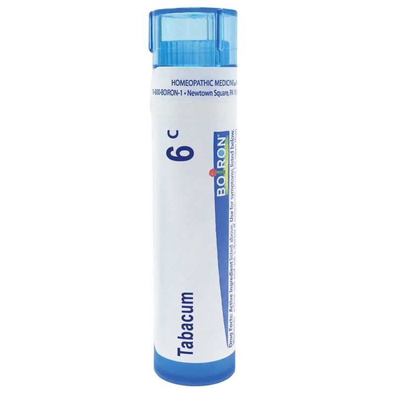 Boiron Tabacum 6C, Homeopathic Medicine for Motion Sickness (80 pellets