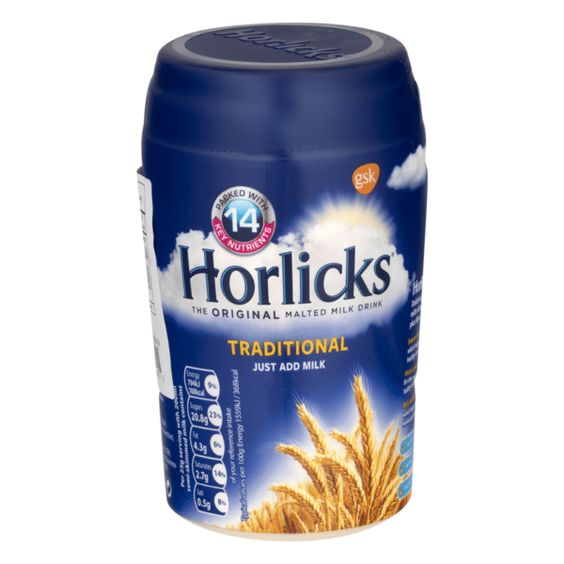 horlicks malted milk drink mix traditional 10 5 oz instacart horlicks