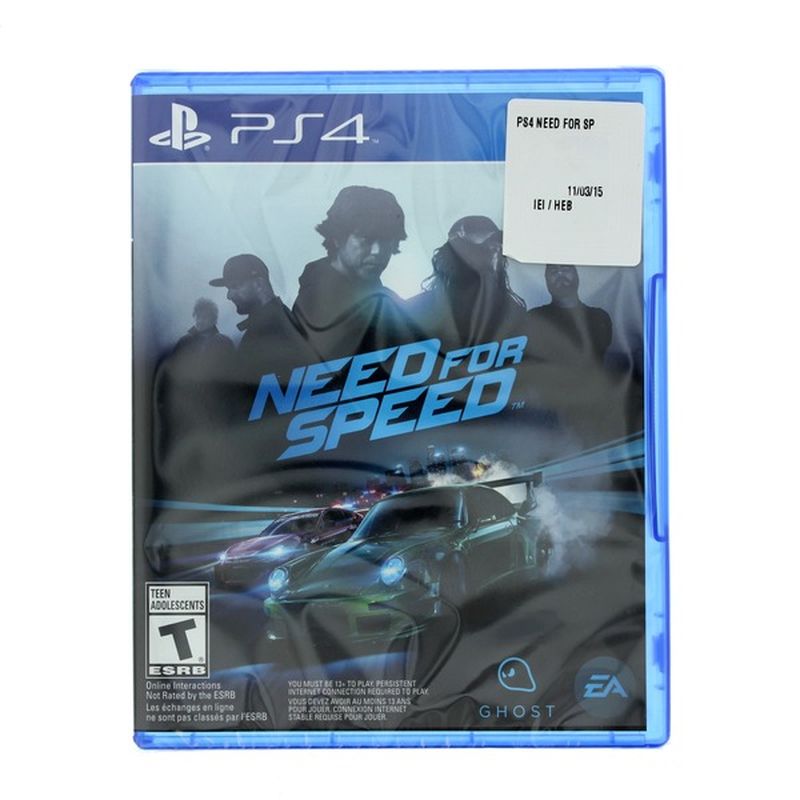 Electronic Arts Need For Speed For PlayStation 4