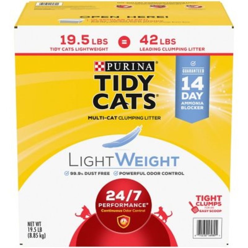 tidy cat lightweight dust free