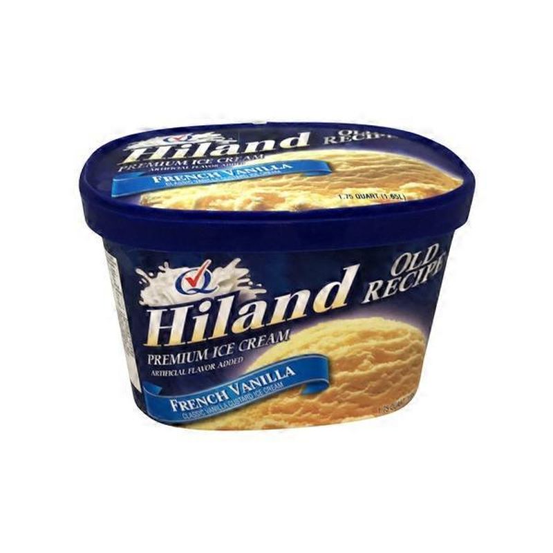 Hiland Dairy Old Recipe French Vanilla Ice Cream (0.5 fl oz) Delivery ...