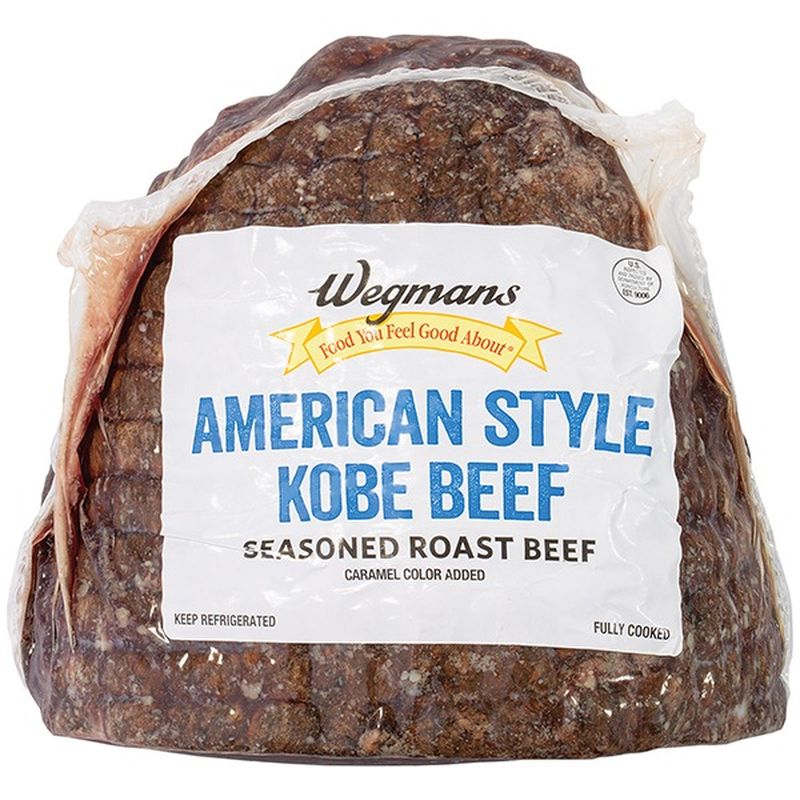 Wegmans Roast Beef Kobe American Style Seasoned Per Lb Instacart