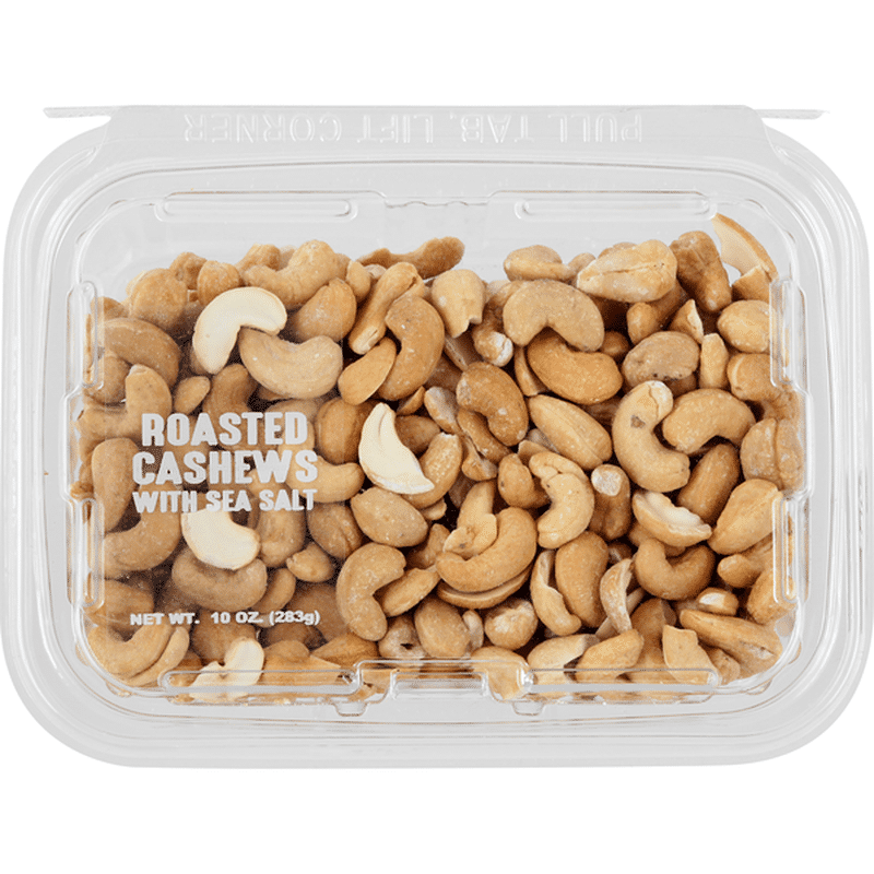 Cashews with Sea Salt, Roasted (10 oz) Instacart