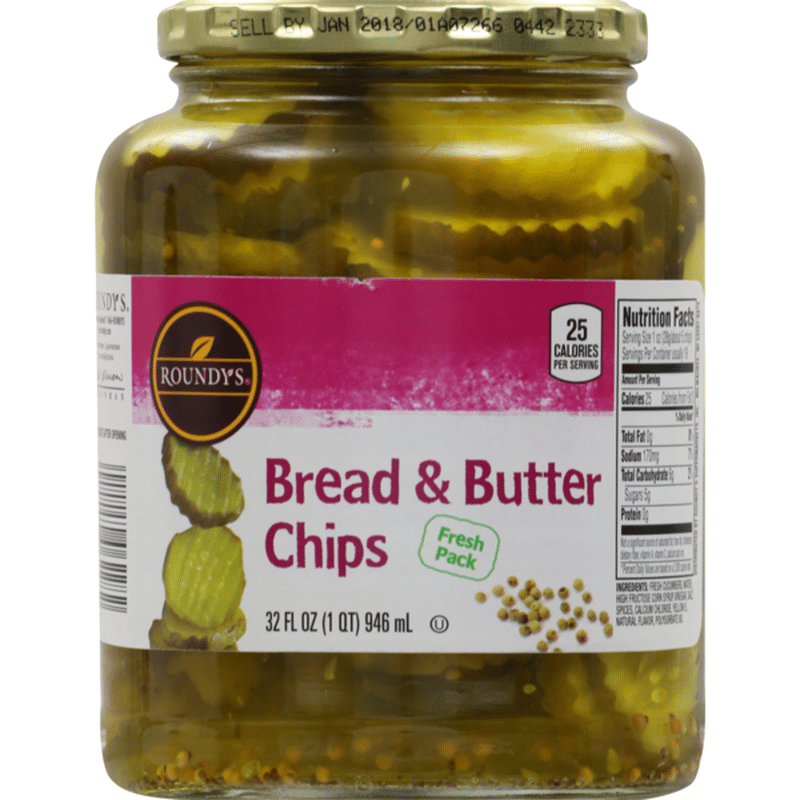 Roundy's Bread & Butter Slices