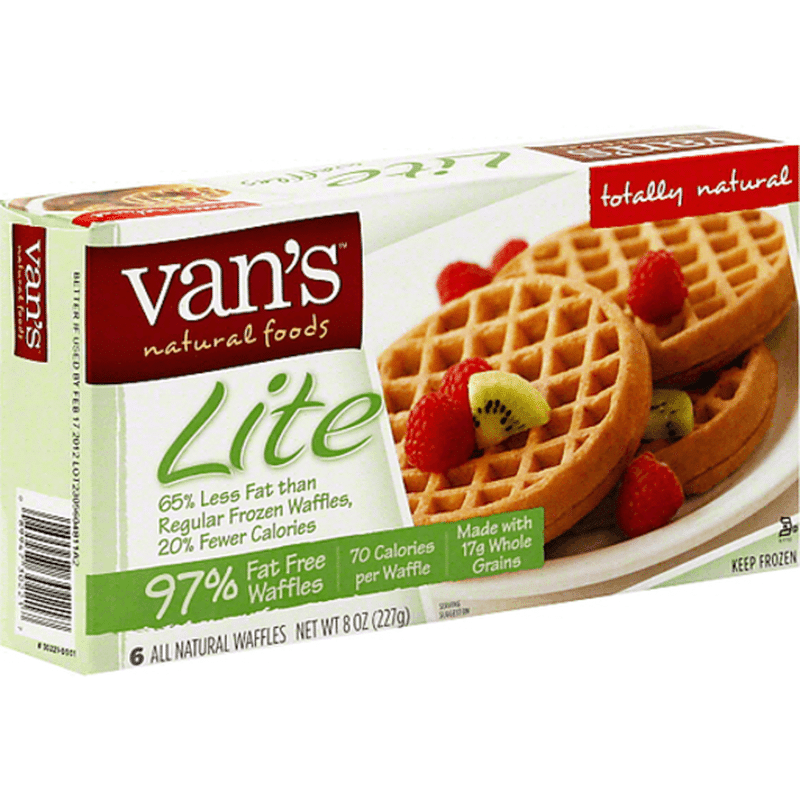 Van's 8 Whole Grains Lite Waffles 6 CT (8 oz) Instacart