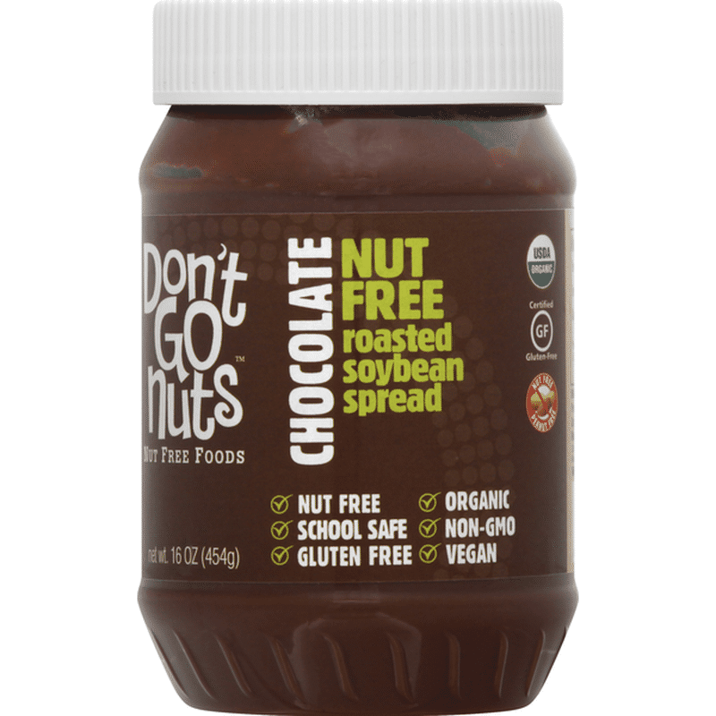 Don’t Go Nuts Spread, Roasted Soybean, Chocolate (16 oz) Instacart