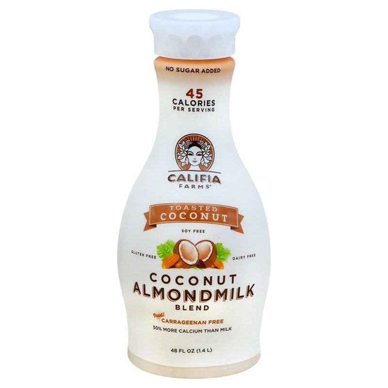 Califia Farms Toasted Coconut Almondmilk (48 fl oz) from H-E-B - Instacart