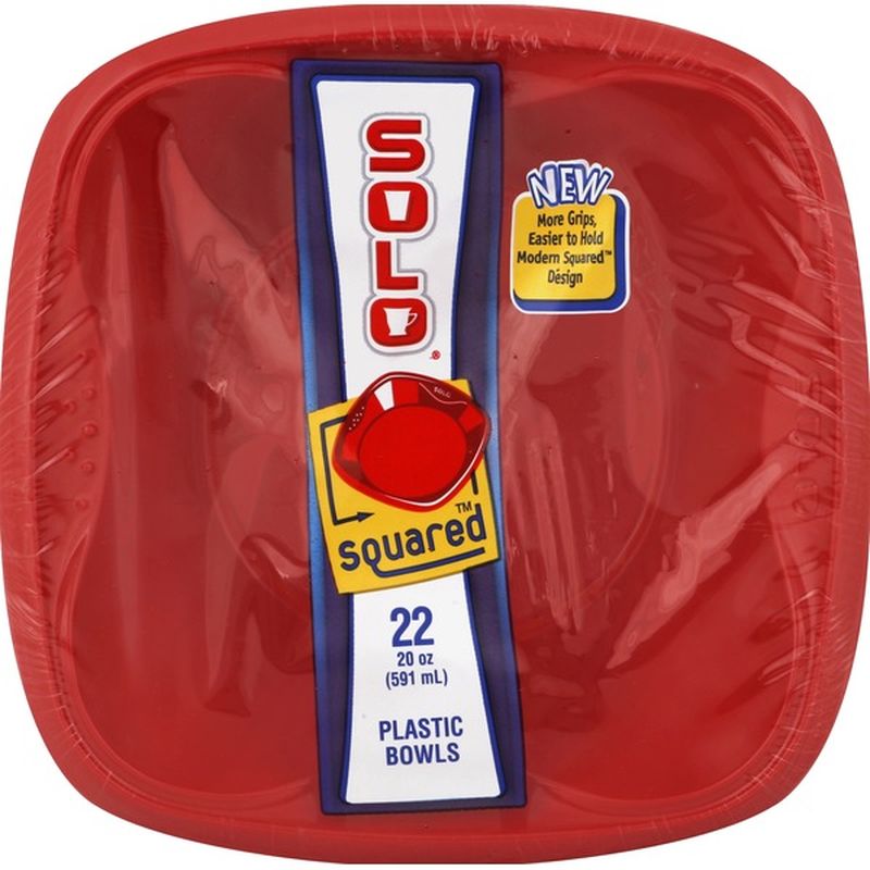 Solo Bowls, Plastic (22 each) Instacart