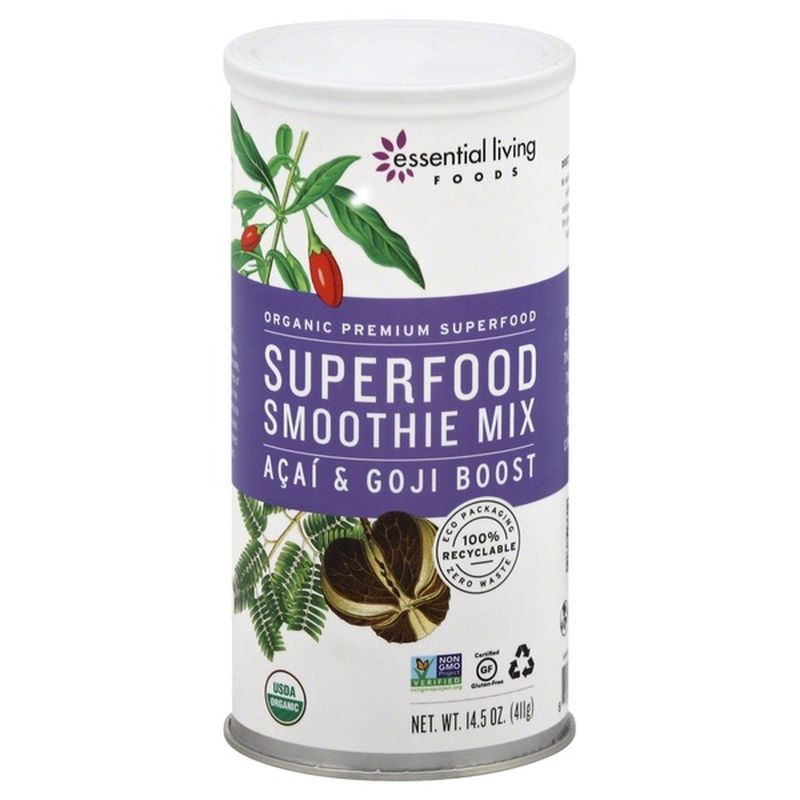 Essential Living Foods Superfood Smoothie Mix Acai & Goji Boost