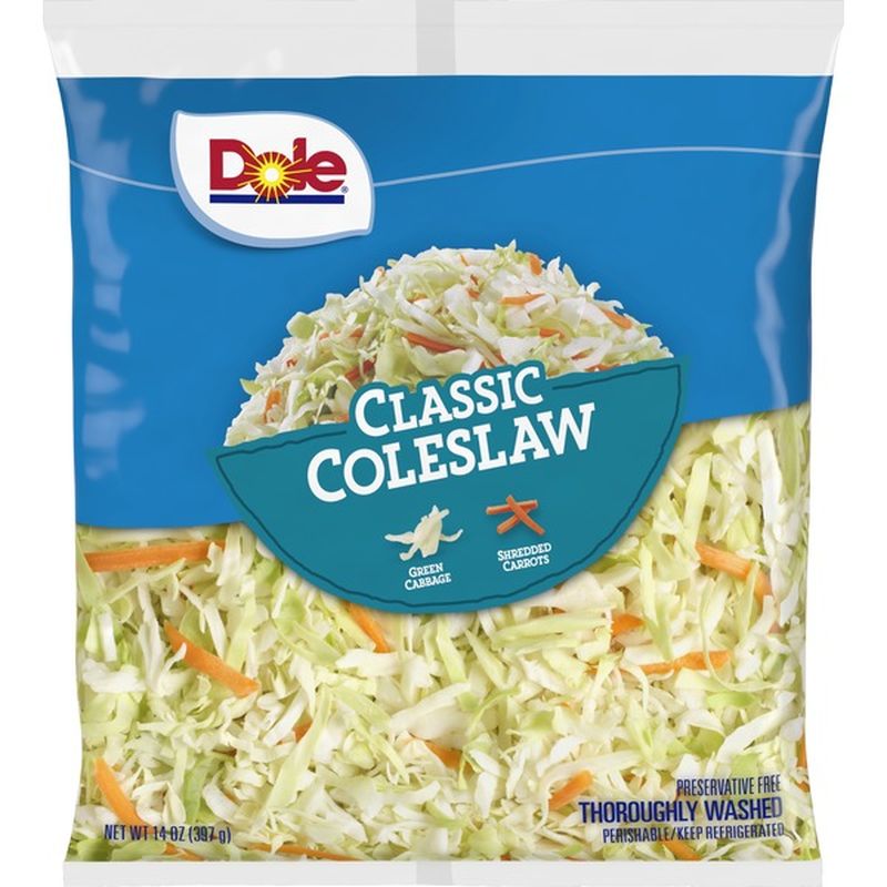 Dole Coleslaw, Classic (14 oz bag) Instacart