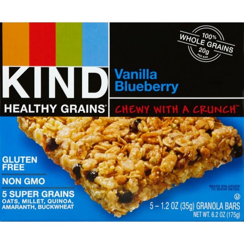 KIND Granola Bars, Vanilla Blueberry (5 ct) from Kroger Instacart