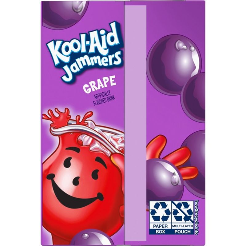 KoolAid Jammers Grape Flavored Drink (6 fl oz) from Shoppers Instacart