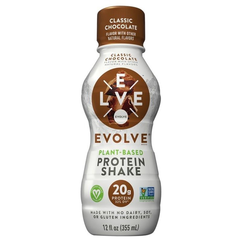 Evolve Classic Chocolate Protein Shake (12 fl oz) Instacart