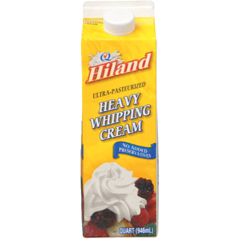 Hiland Heavy Whipping Cream (1 qt) from Sprouts Farmers Market - Instacart What Is Whipped Cream Called In England
