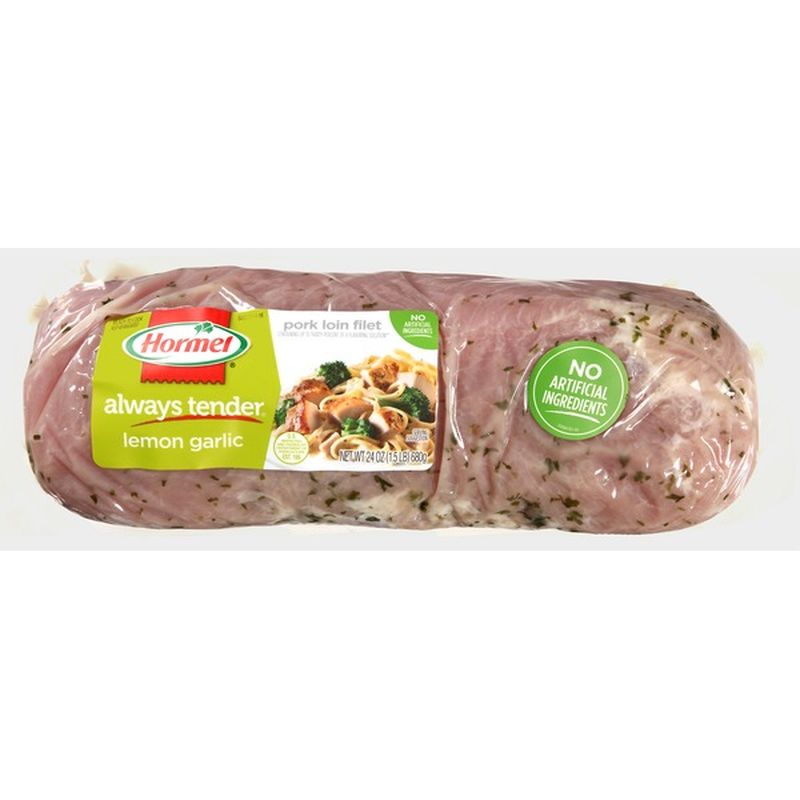 Hormel Lemon Garlic Pork Loin Filet (1.5 lb) from WinnDixie Instacart