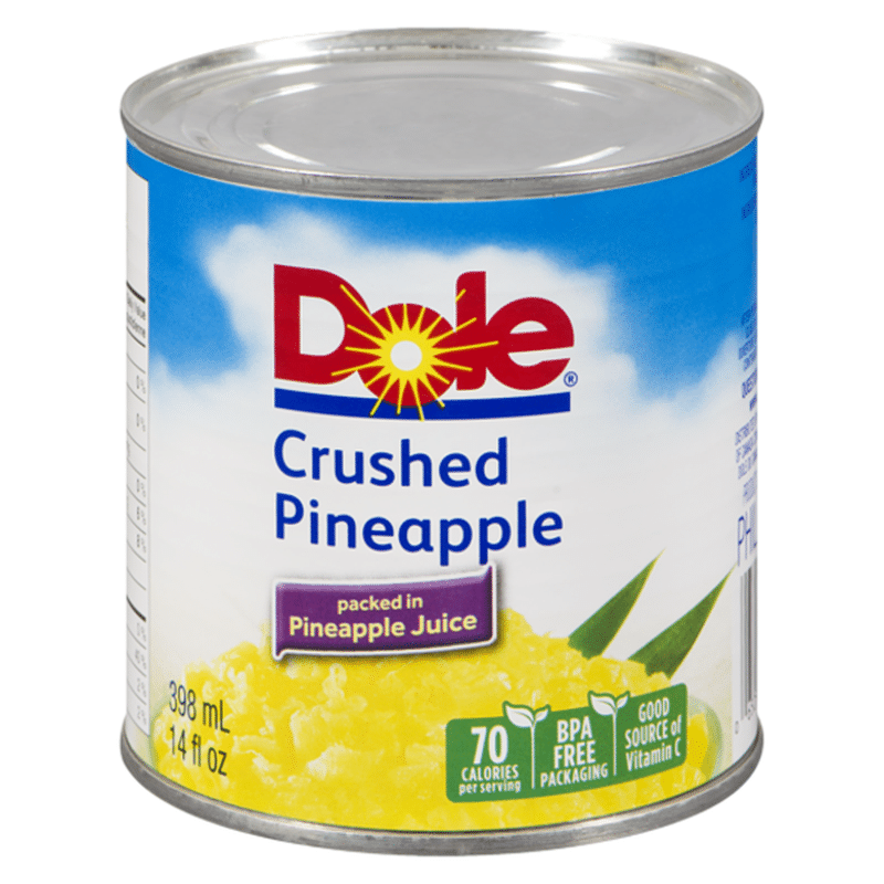 Dole Crushed Pineapple in Pineapple Juice