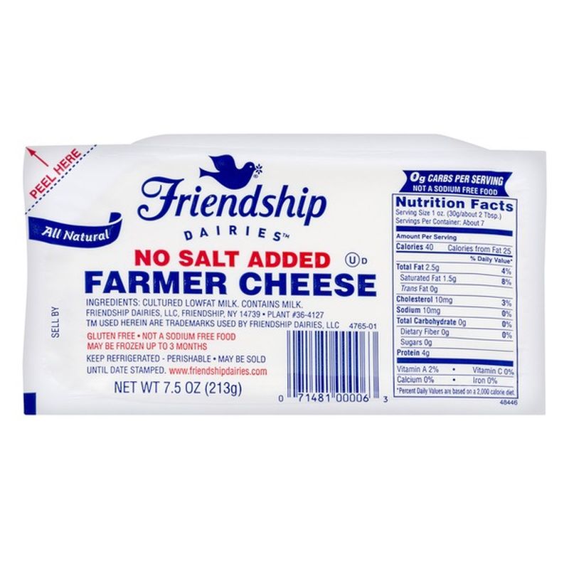 Friendship Dairies Farmer Cheese